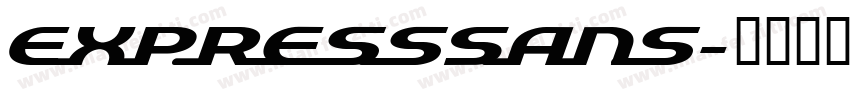 ExpressSans字体转换