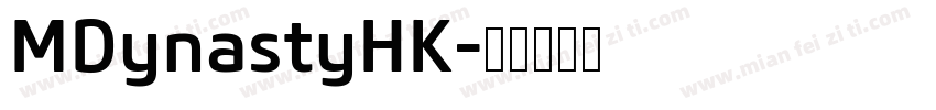 MDynastyHK字体转换