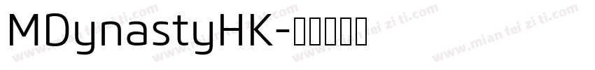 MDynastyHK字体转换