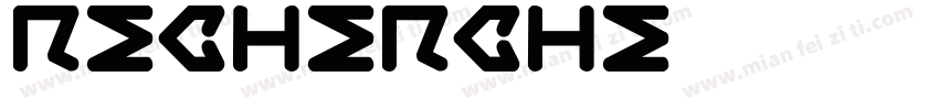 recherche字体转换
