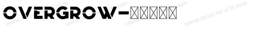 Overgrow字体转换