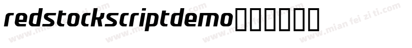 redstockscriptdemo字体转换