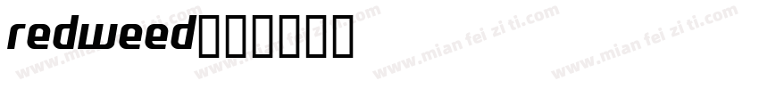 redweed字体转换