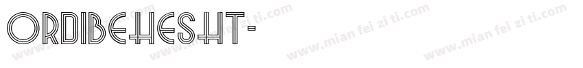 Ordibehesht字体转换