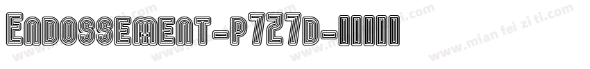 Endossement-p7Z7d字体转换