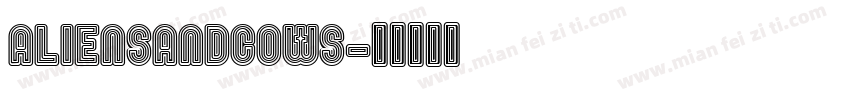 aliensandcows字体转换