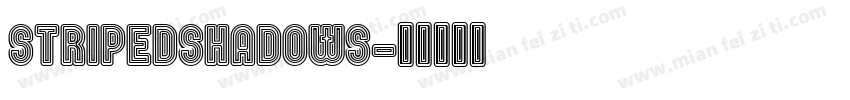 stripedshadows字体转换