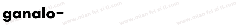 ganalo字体转换