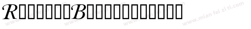 RoxanneBecker字体转换