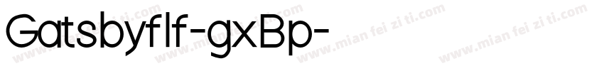 Gatsbyflf-gxBp字体转换