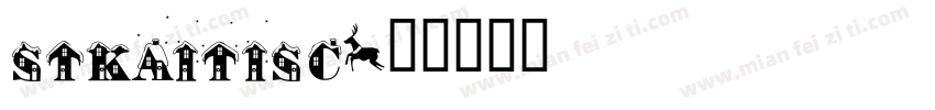 STKaitiSC字体转换