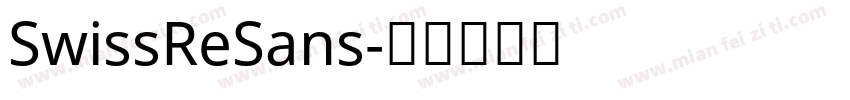 SwissReSans字体转换