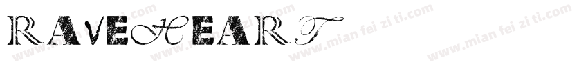 RAVEHEART字体转换