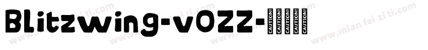 Blitzwing-vOZZ字体转换
