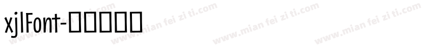 xjlFont字体转换