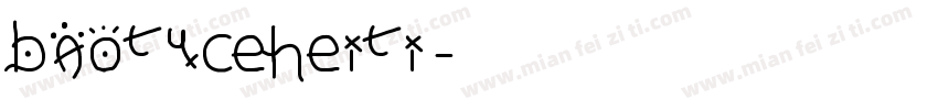 baotuceheiti字体转换
