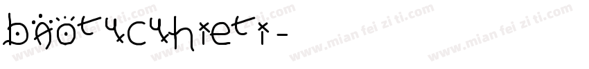 baotucuhieti字体转换