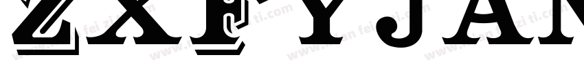 ZxFyjangnanTrial字体转换