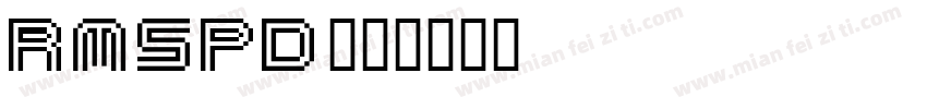 RMSPD字体转换
