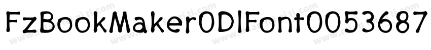 FzBookMaker0DlFont00536873708字体转换