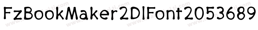 FzBookMaker2DlFont20536891420字体转换