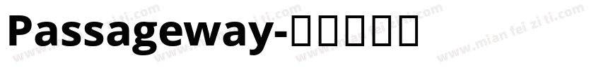 Passageway字体转换
