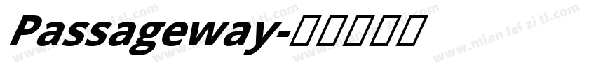 Passageway字体转换