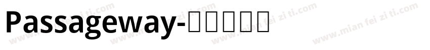 Passageway字体转换