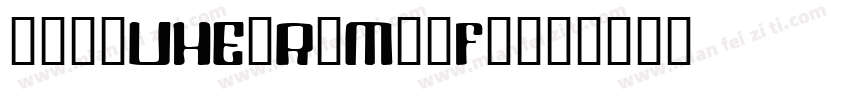 6303UHEoRfMi5F8字体转换