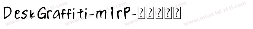 DeskGraffiti-m1rP字体转换