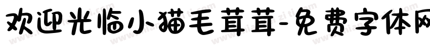 欢迎光临小猫毛茸茸字体转换