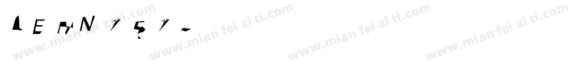 LEHN151字体转换