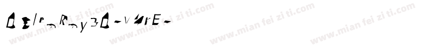 DeltaRay3D-v4rE字体转换