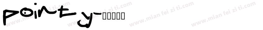 pointy字体转换