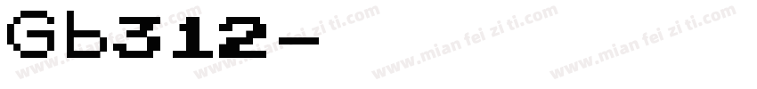 Gb312字体转换