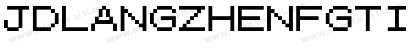 JDLANGZHENFGTI—GB１字体转换