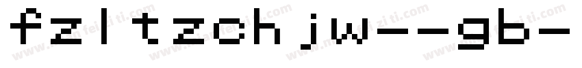 fzltzchjw--gb字体转换
