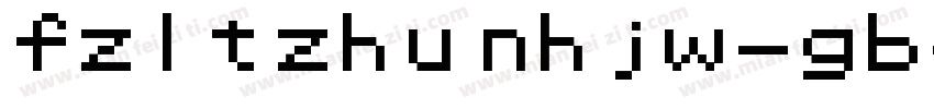 fzltzhunhjw-gb字体转换
