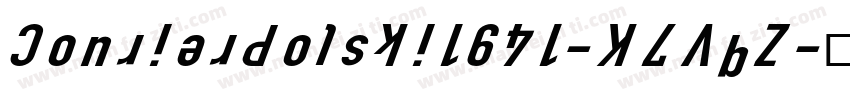CourierPolski1941-K7VqZ字体转换