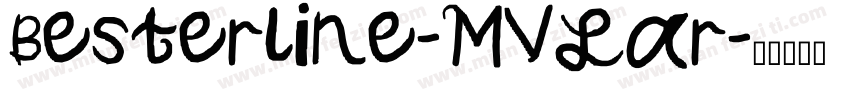 Besterline-MVLar字体转换