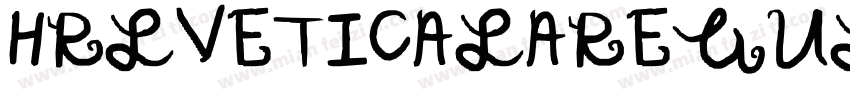 HRLVETICALAREGULAR字体转换