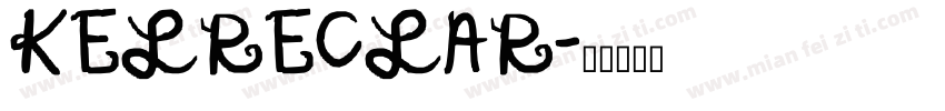 KELRECLAR字体转换