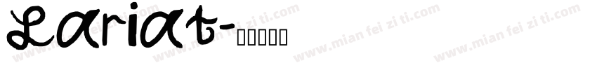 Lariat字体转换