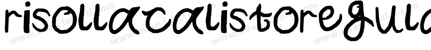 risollacalistoregular字体转换