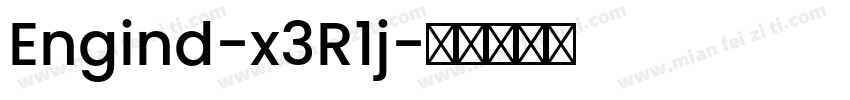 Engind-x3R1j字体转换