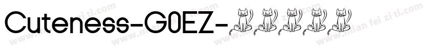 Cuteness-G0EZ字体转换