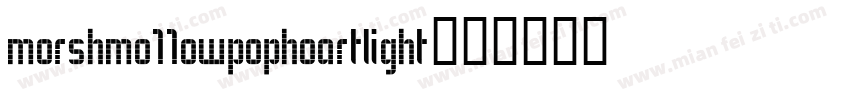 morshmo11owpophoartlight字体转换