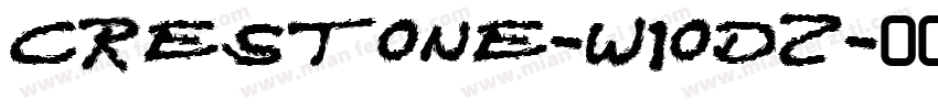 Crestone-w1oDz字体转换