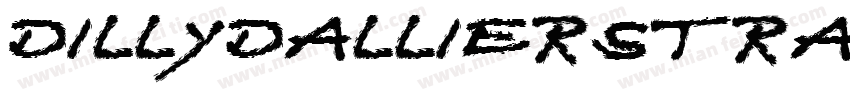 DillydallierStraight-xW1O字体转换