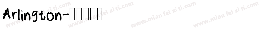 Arlington字体转换